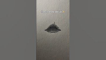 draw sad lips✨#lips #sketchbook #shorts