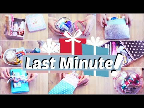 Last Minute Geschenkideen 10 Geschenkboxen Sets Viktoriasarina Youtube