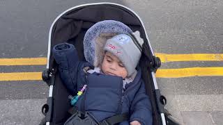 Sunny Day. Walk With Mummy.