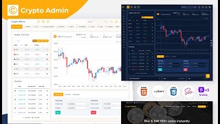 Crypto ICO User Dashboard Bootstrap Admin Template with Light Theme