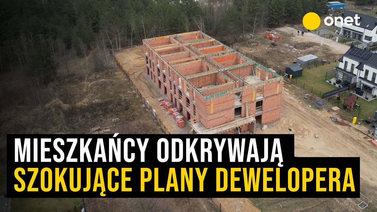 "To nie jest dom jednorodzinny!" – Mieszkańcy odkrywają szokujące plany dewelopera
