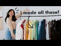 trying on ALL the clothes I've ever made! | JENerationDIY