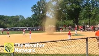 Just another quick 'dust-devil timeout' kids - wait it out