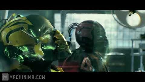 Mortal Kombat  Legacy  Cyrax and Sektor Skrillex Reptile Theme