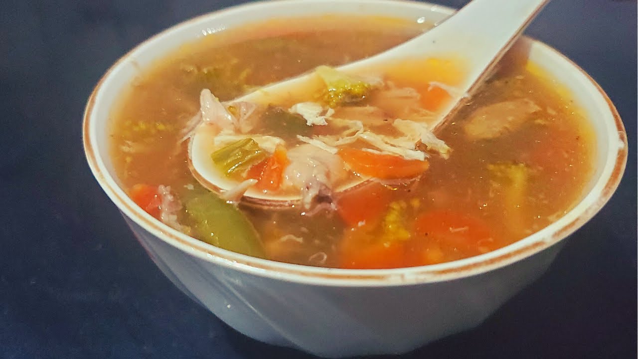 Winter Special Chinese Chicken Soup recipe hot and sour chicken