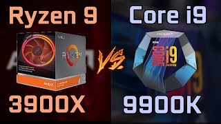 Ryzen 9 3900X vs Core i9-9900K vs i5-9600K New Leaked Benchmarks