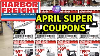 Harbor Freight Tools SPRING Super Coupons! April Tool Deals by BStride DIY 3,135 views 1 month ago 8 minutes, 8 seconds