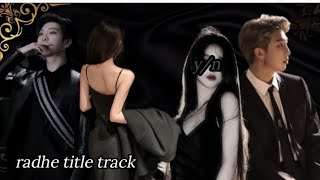 BTS Namjoon 🥵 Radhe Title Track Hindi song mix fmv _ RM and Y/n #rm