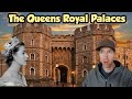 Californian Reacts | The Queen's 6 Amazing ROYAL PALACES Across the U.K.