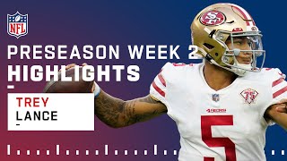 Trey Lance Highlights vs. Chargers | Preseason Week 2 NFL Highlights