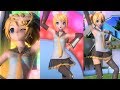 [透けDIVA]PD-FTDX 多重未来のカルテット[鏡音リン Future Style(しましまビキニヘア)]