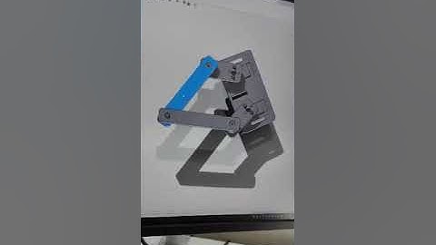 Solidworks Model of 5 bar link planar robot