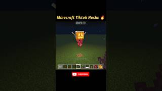 Minecraft viral Tiktok Hacks 🔥 #minecraft #shorts #fyp    #trending #gaming