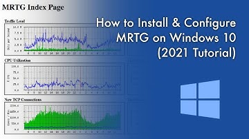 How to Install & Configure MRTG (Multi Router Traffic Grapher) on Windows 10 (2021 Tutorial)