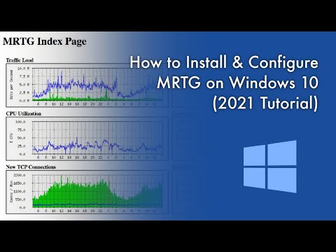 How to Install & Configure MRTG (Multi Router Traffic Grapher) on Windows 10 (2021 Tutorial)