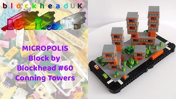 Conning Towers - LEGO Micropolis Block by Blockhead #60
