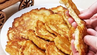 БОЖЕ КАК ВКУСНО! ВЫ БУДЕТЕ В ВОСТОРГЕ ОТ РЕЗУЛЬТАТА! Нежнейшие яблочные оладьи