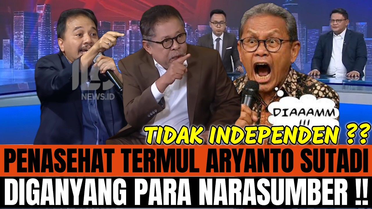 TIDAK INDEPENDEN ?? PENASEHAT KAPOLRI RASA TERMUL DIGANYANG PARA NARASUMBER