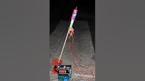 I Made A Rocket Luncher 🚀| Rocket Luncher 🚀| Electronics Rocket Luncher#shorts #ytshorts #yt