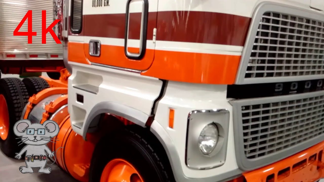 coerce 1983 Ford CL9000 COE in 4K