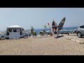 Camping Moskato - Livadhit beach, Himare - Spile, Albánie 2023