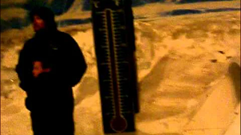 Storm room in Antarctic Centre