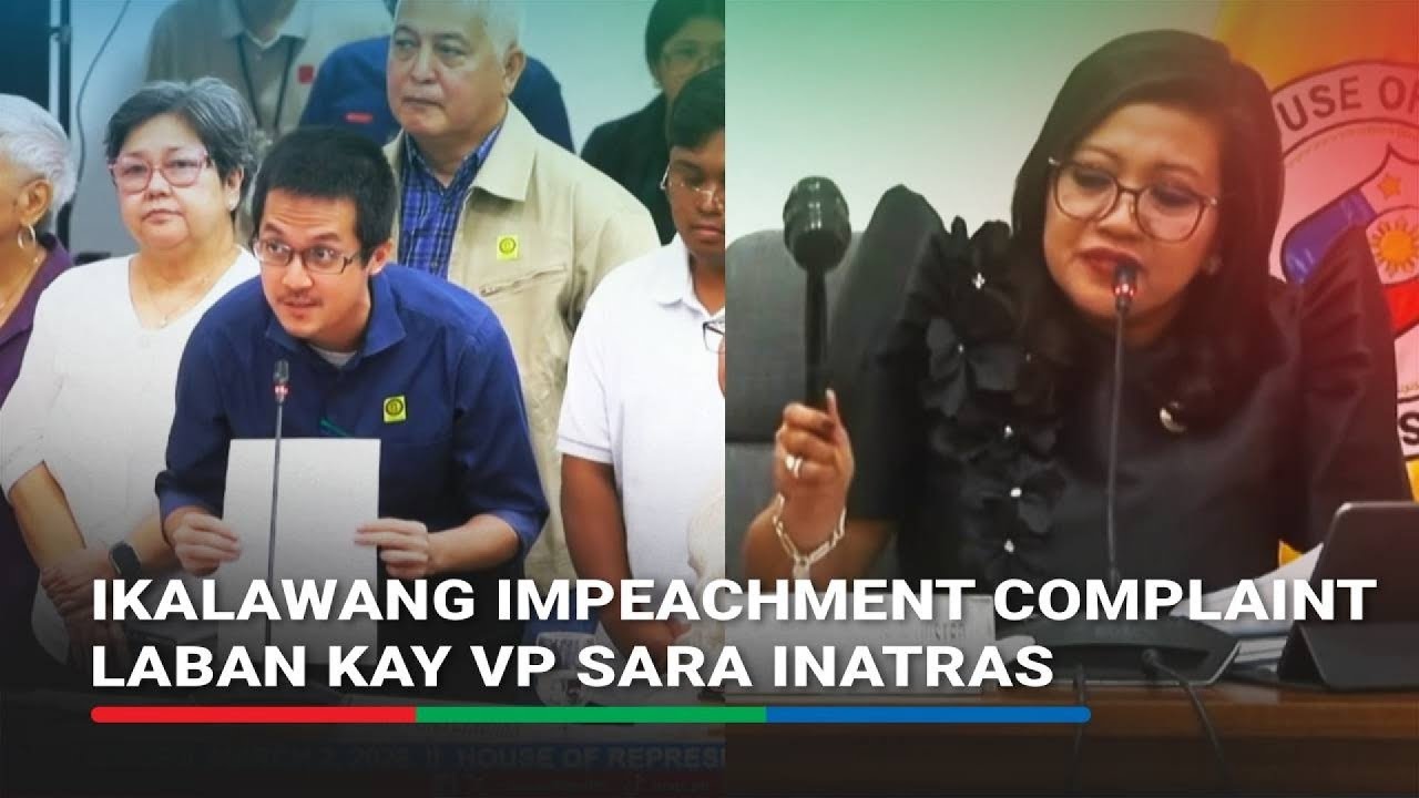 House panel approves withdrawal of second impeachment rap vs VP Sara | ABS-CBN News