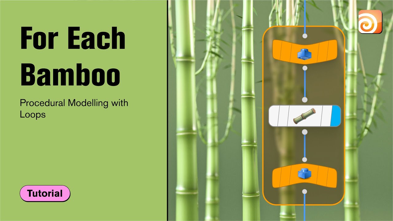 Model a Procedural Bamboo Plant | Houdini Tutorial - YouTube