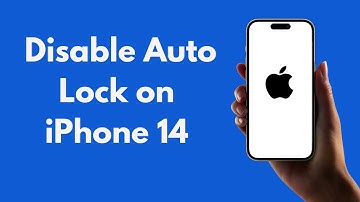 iPhone 14: How to Disable Auto Lock on iPhone 14  (All Models)