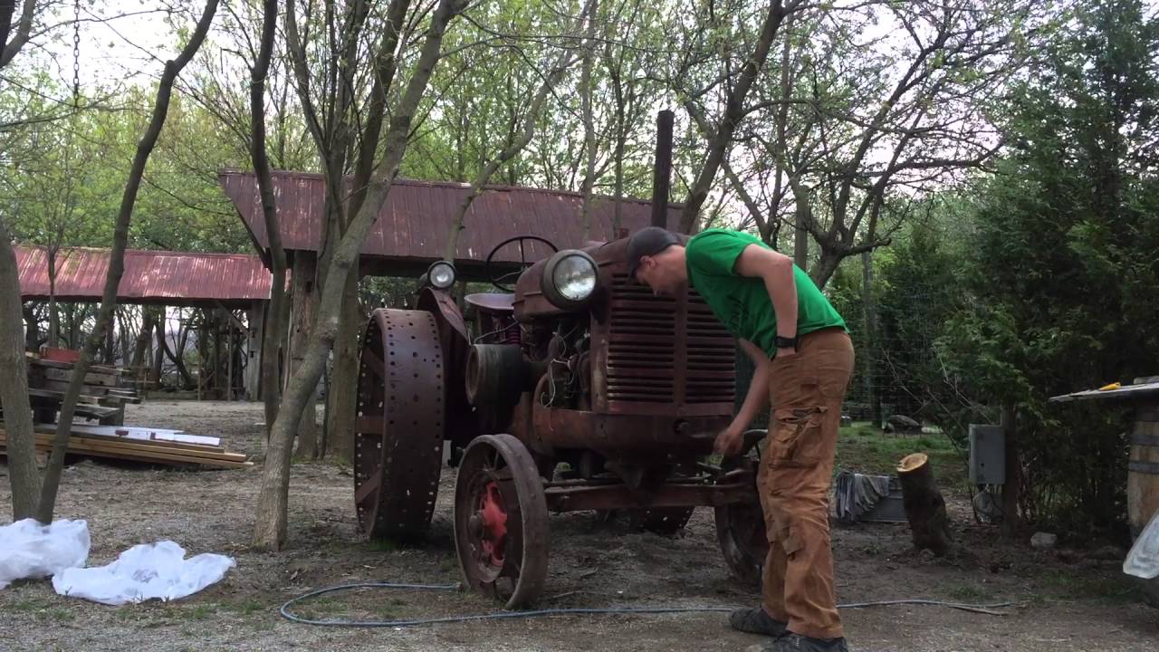 Interactive Crank Start Tractor YouTube