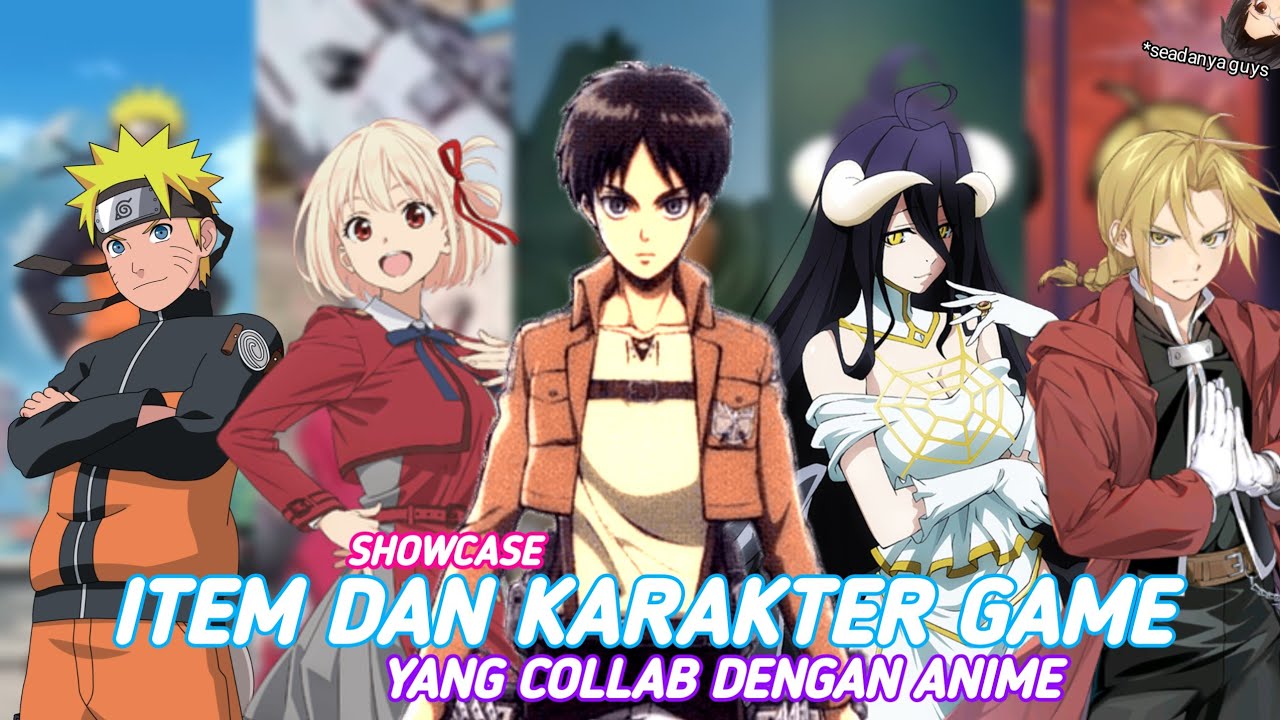 Showcase Item dan Karakter Game yang Collab dengan Anime - [Vtuber Indonesia]