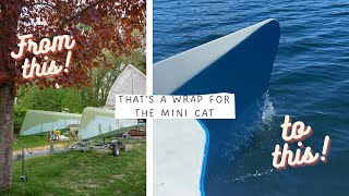 Build this Catamaran for under $3,000 in TWO MONTHS!  Part 4