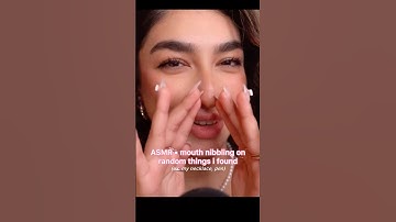 asmr mouth nibbling is out now ✨ #asmr