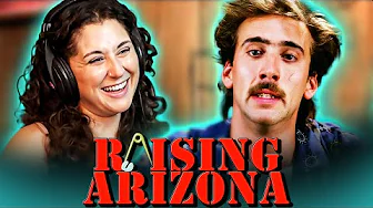 RAISING ARIZONA (1987) Movie Reaction w/Nicolette FIRST TIME WATCHING