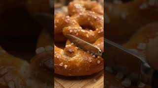 Yummy Mini Soft Pretzel Recipe! 🥨#tinykitchen #tinyfood #asmrcooking #asmr