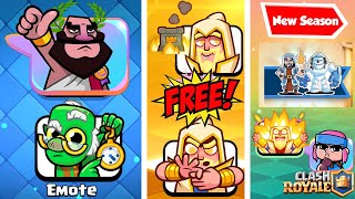 Every Single New Secret Free Reward in Clash Royale! Free Hero Emotes, Exclusive Rewards and More!