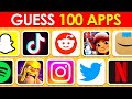 Guess the app logo in 3 seconds  100 famous app logos in the world  logo quiz