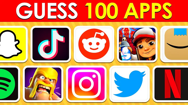 Guess the App Logo in 3 Seconds ...! |100 Famous App Logos in the World | Logo Quiz