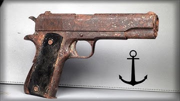 Restoring Navy 1911 Colt Sistema M1927, (with test fire). #restoration