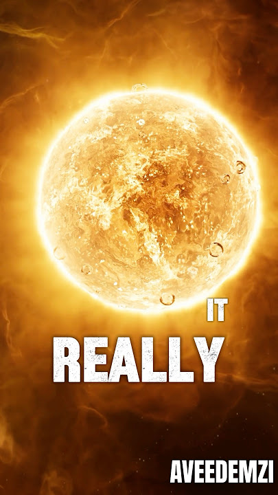 The Sun is actually white, not yellow