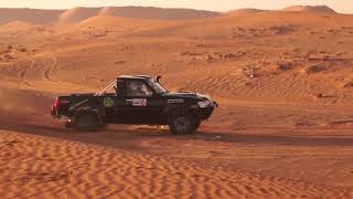 Rak Desert Rally 2021 - Ahmad Barakat And Amira Khalil - Nissan Patrol V8