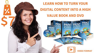 How To Use Createspace and Kunaki To Create Hot Selling Physical Products | Turn Digital Content