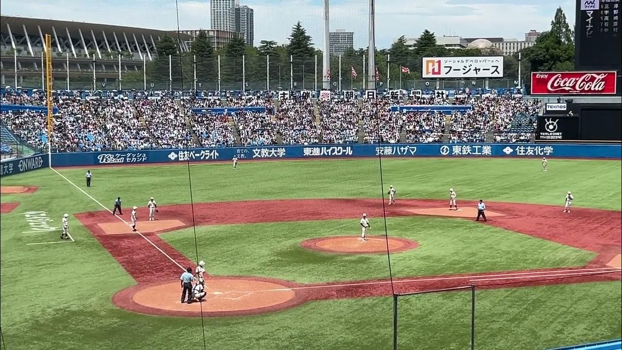 早実 金城 繁虎くんがレフトへ犠牲フライで一点差【甲子園へ!西東京大会決勝 日大三高 対 早稲田実業 2024年7月28日】 YouTube