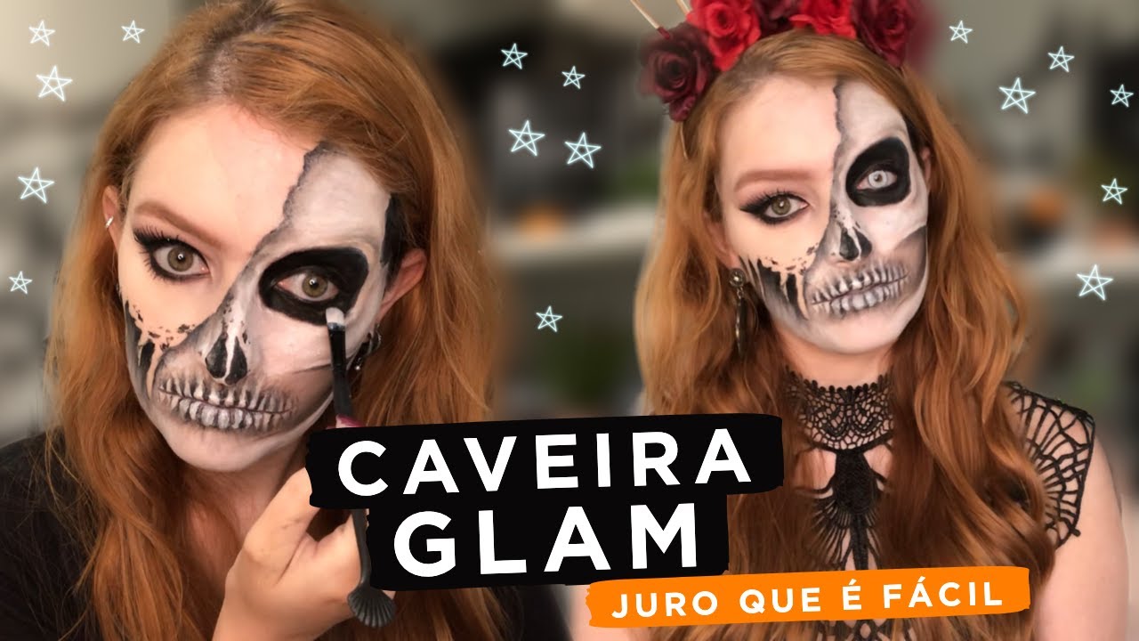 maquiagem de caveira｜Pesquisa do TikTok