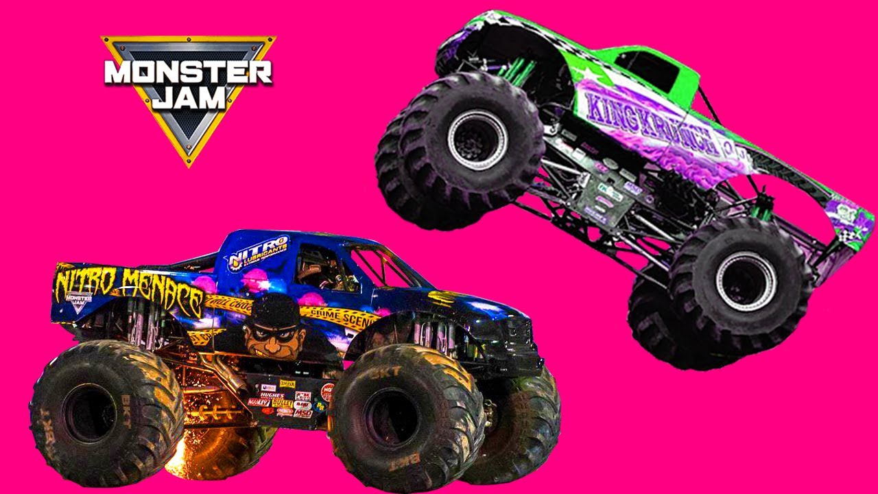 COMPILATION Monster Jam - SUPER MEGAMIX Grave Digger Monster Trucks PART 02