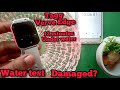 TAGG Verve Edge Water Test | I kept Tagg verve edge smartwatch under water for 10 minutes |