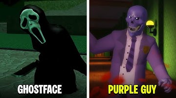 Pillar Chase 2 VS Doom By Fate Ghostface & Purple Guy Gameplay!
