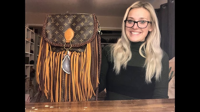 Upcycled Louis Vuitton bag for a commission! : r/Leathercraft