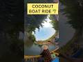 Vietnam-la Coconut Boat Ride! Tamil Travel ! #viral #shorts #coconut #travel #beach #fun #boating