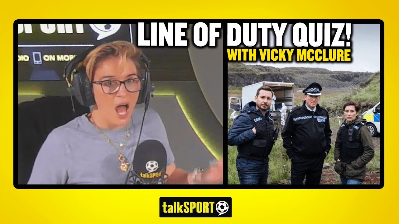 Line of Duty's Vicky McClure hosts a LINE OF DUTY QUIZ on talkSPORT
